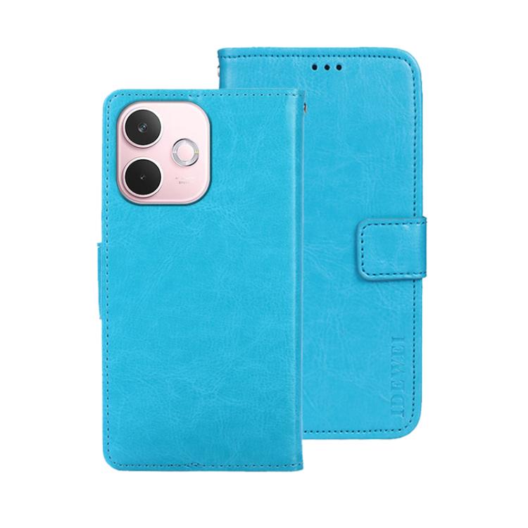 For OPPO A5 Pro 5G Global idewei Crazy Horse Texture Leather Phone Case