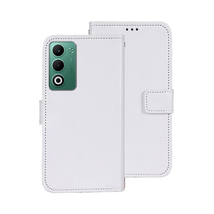 For OPPO A5 5G idewei Crazy Horse Texture Leather Phone Case