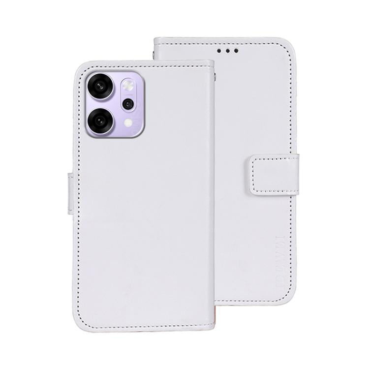 For OPPO Reno14 Pro 5G idewei Crazy Horse Texture Leather Phone Case