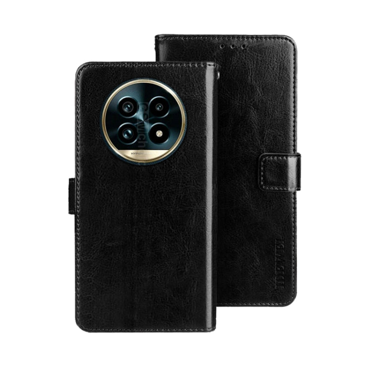 For Realme 13 Pro+ 5G idewei Crazy Horse Texture Leather Phone Case