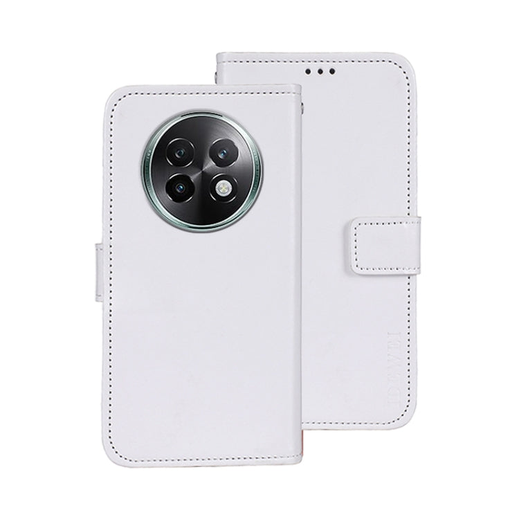 For Realme 13+ 5G idewei Crazy Horse Texture Leather Phone Case