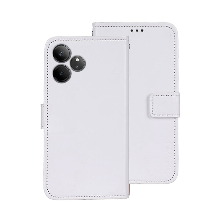 For Realme GT 6 5G Taiwan, China idewei Crazy Horse Texture Leather Phone Case