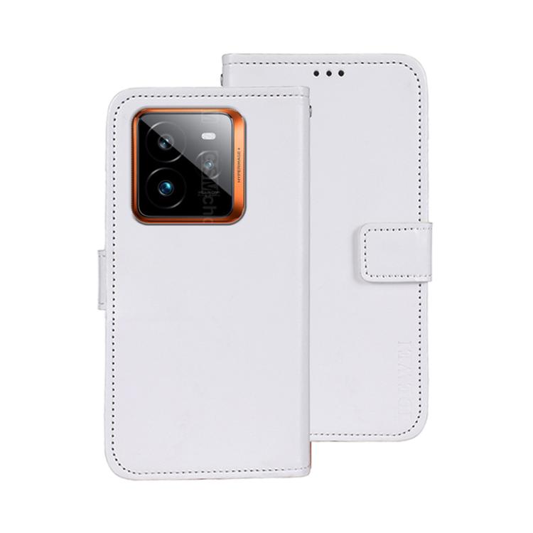 For Realme GT 7 Pro idewei Crazy Horse Texture Leather Phone Case