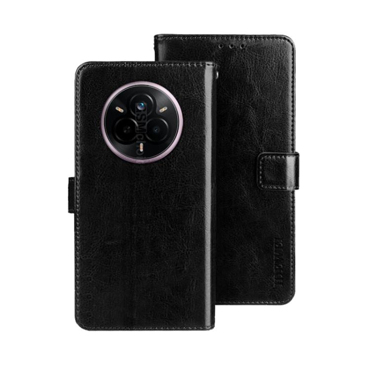 For Realme 14 Pro 5G idewei Crazy Horse Texture Leather Phone Case