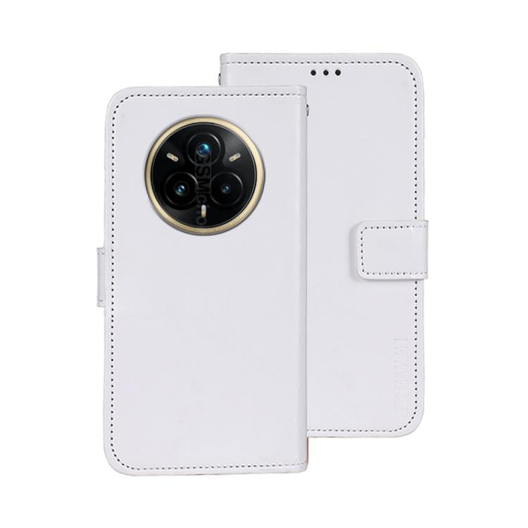 For Realme 14 Pro+ 5G idewei Crazy Horse Texture Leather Phone Case