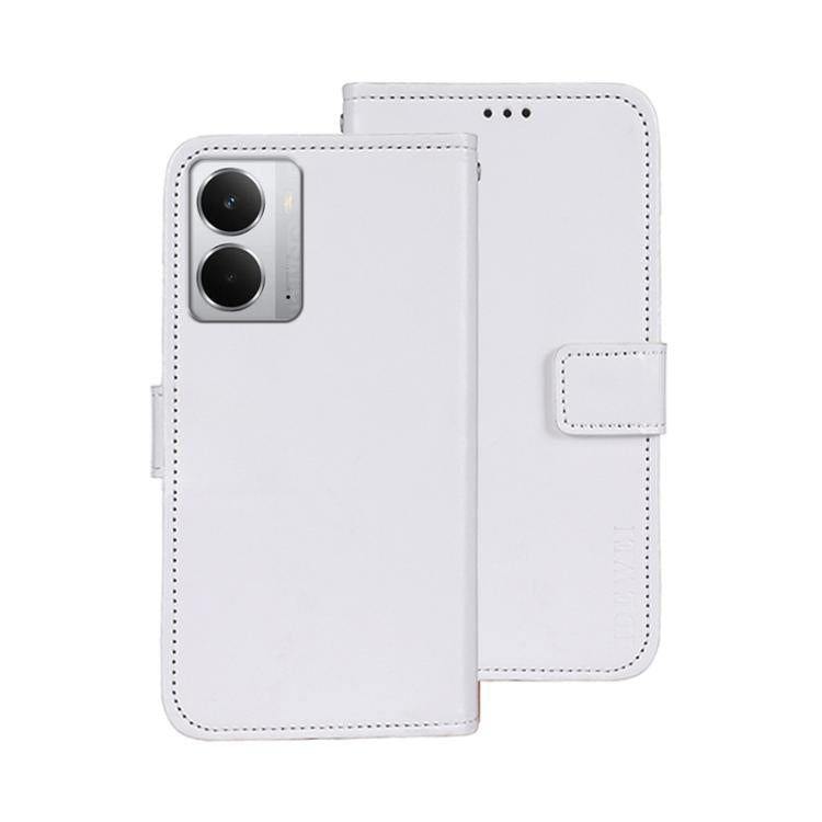 For Realme 14 5G idewei Crazy Horse Texture Leather Phone Case