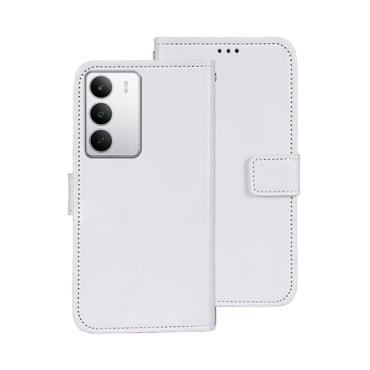 For Realme C71 idewei Crazy Horse Texture Leather Phone Case
