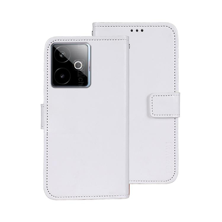 For Realme GT 7 Global idewei Crazy Horse Texture Leather Phone Case