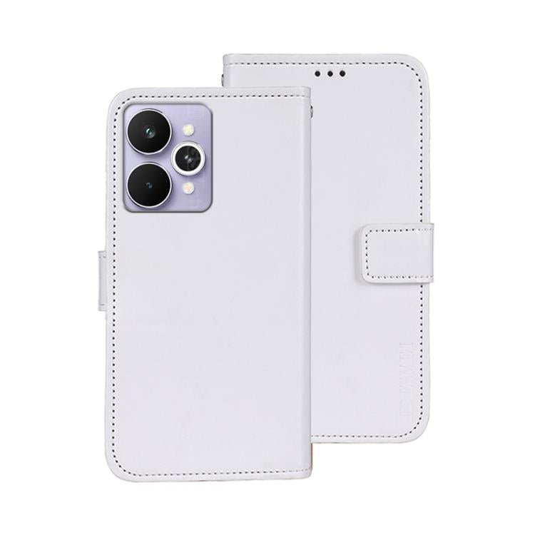For Realme 15 Pro 5G Global idewei Crazy Horse Texture Leather Phone Case