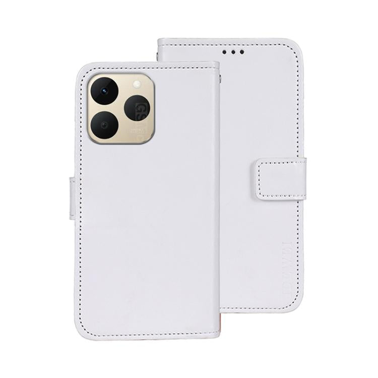 For Realme 15T 5G Global idewei Crazy Horse Texture Leather Phone Case