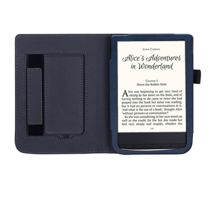For Pocketbook PB616 Calfskin Leather Smart Tablet Case