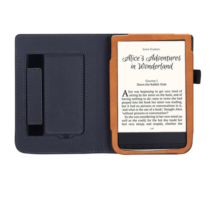 For Pocketbook PB616 Calfskin Leather Smart Tablet Case