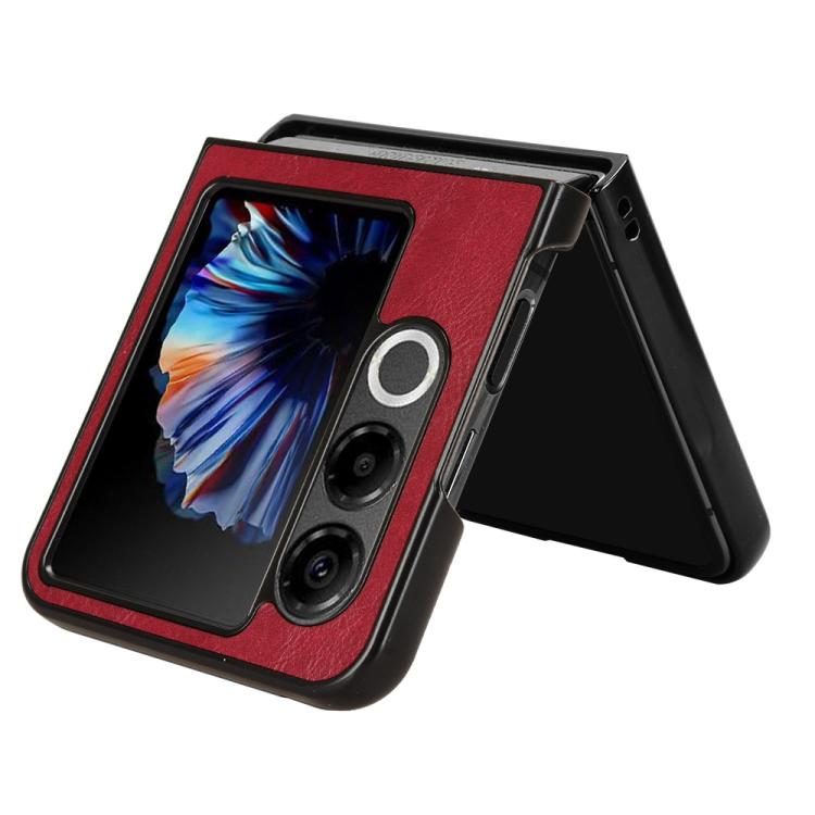 For ZTE nubia Flip2 / Libero Flip2 Cow Pattern Sewing Back Cover Phone Case