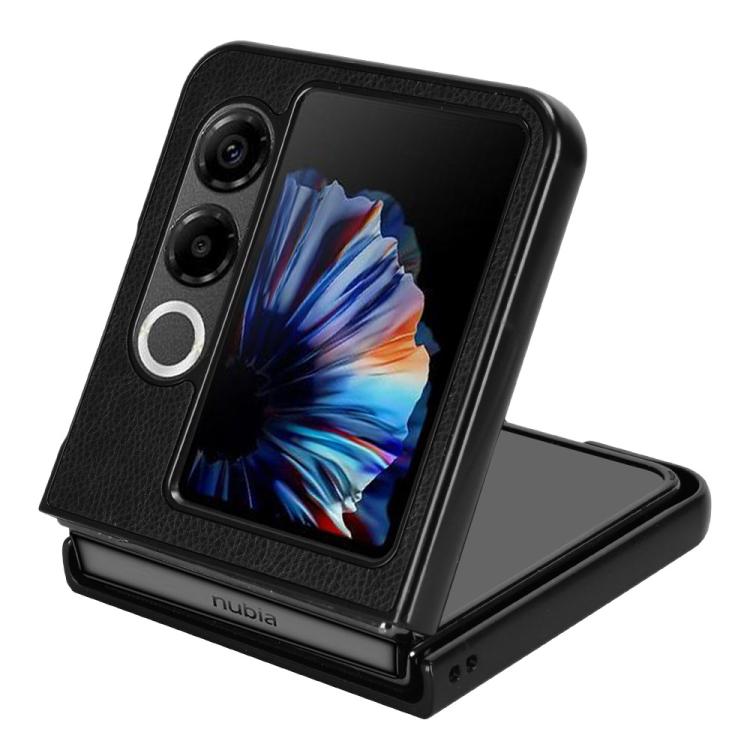 For ZTE nubia Flip2 / Libero Flip2 Litchi Texture Back Cover Phone Case