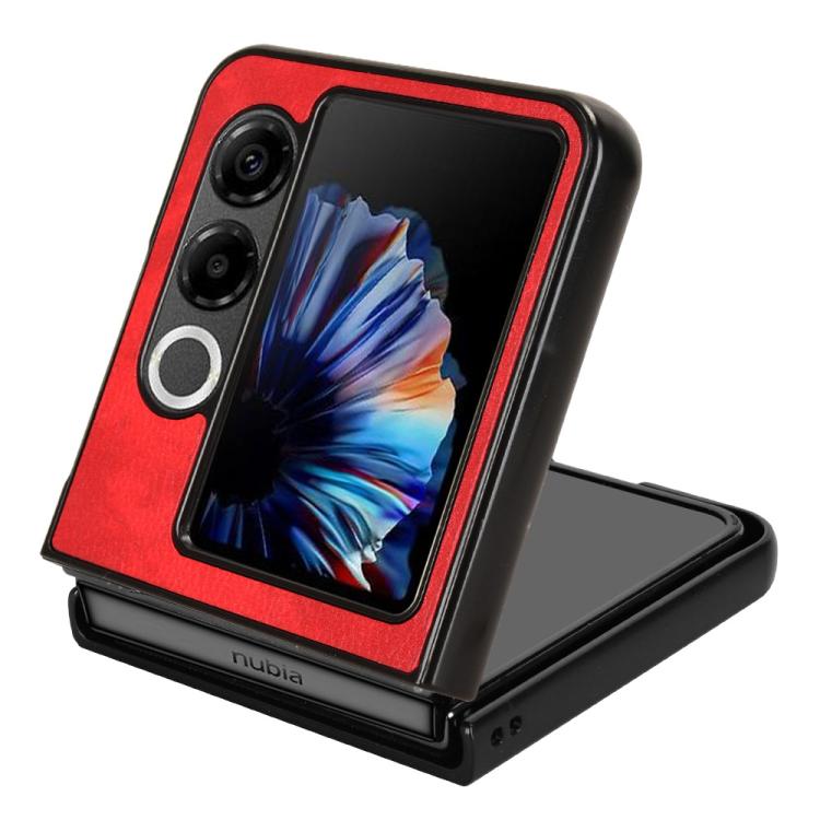 For ZTE nubia Flip2 / Libero Flip2 Litchi Texture Back Cover Phone Case