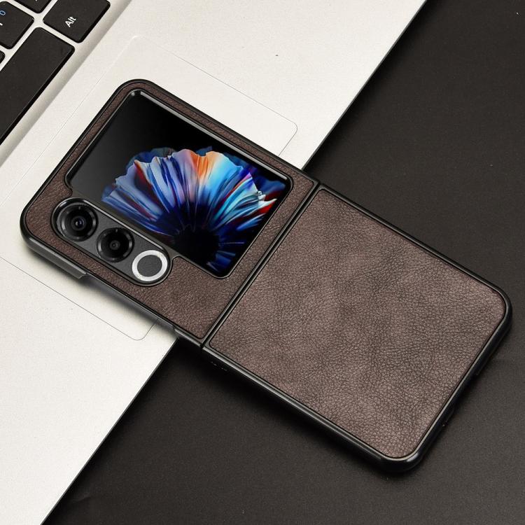 For ZTE nubia Flip2 / Libero Flip2 Litchi Texture Back Cover Phone Case