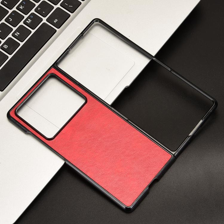 For ZTE Nubia Fold Litchi Texture Back Cover Phone Case