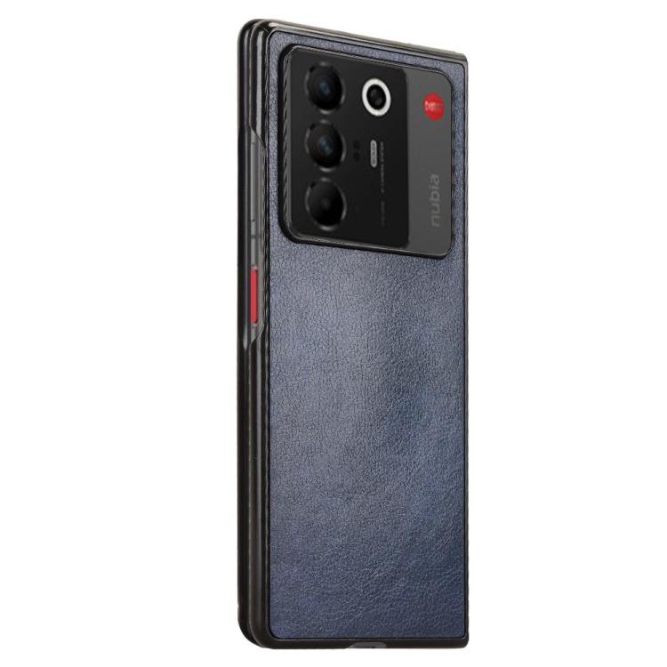For ZTE Nubia Fold Litchi Texture Back Cover Phone Case