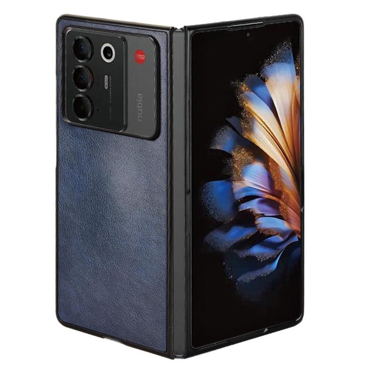 For ZTE Nubia Fold Litchi Texture Back Cover Phone Case