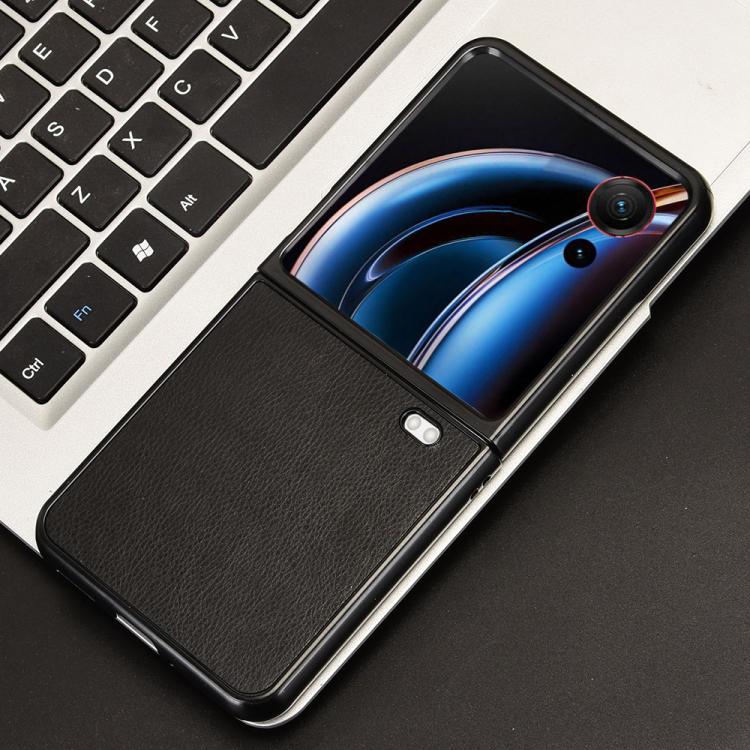 For ZTE nubia Flip3 Litchi Texture Back Cover Phone Case