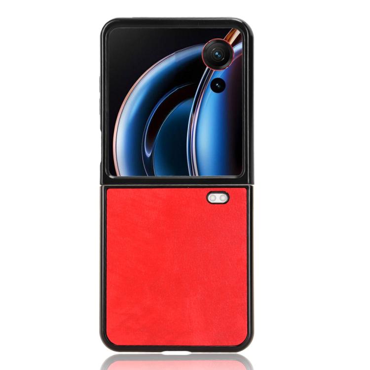 For ZTE nubia Flip3 Litchi Texture Back Cover Phone Case