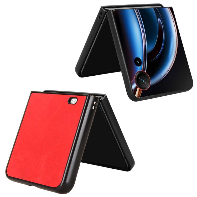 For ZTE nubia Flip3 Litchi Texture Back Cover Phone Case
