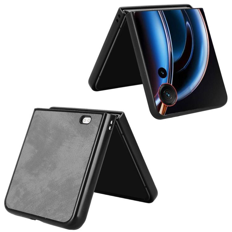 For ZTE nubia Flip3 Litchi Texture Back Cover Phone Case