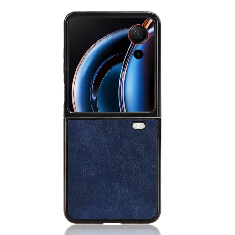 For ZTE nubia Flip3 Litchi Texture Back Cover Phone Case