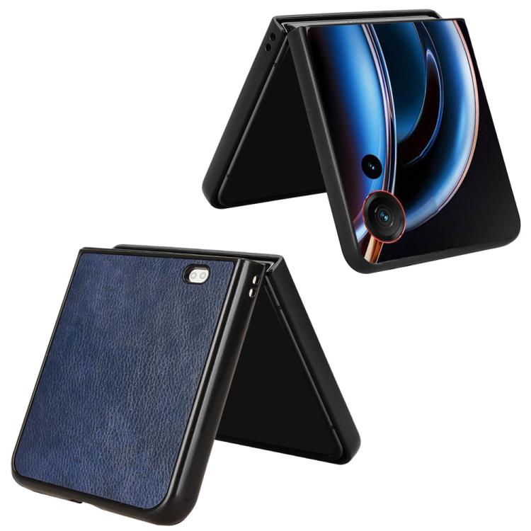 For ZTE nubia Flip3 Litchi Texture Back Cover Phone Case