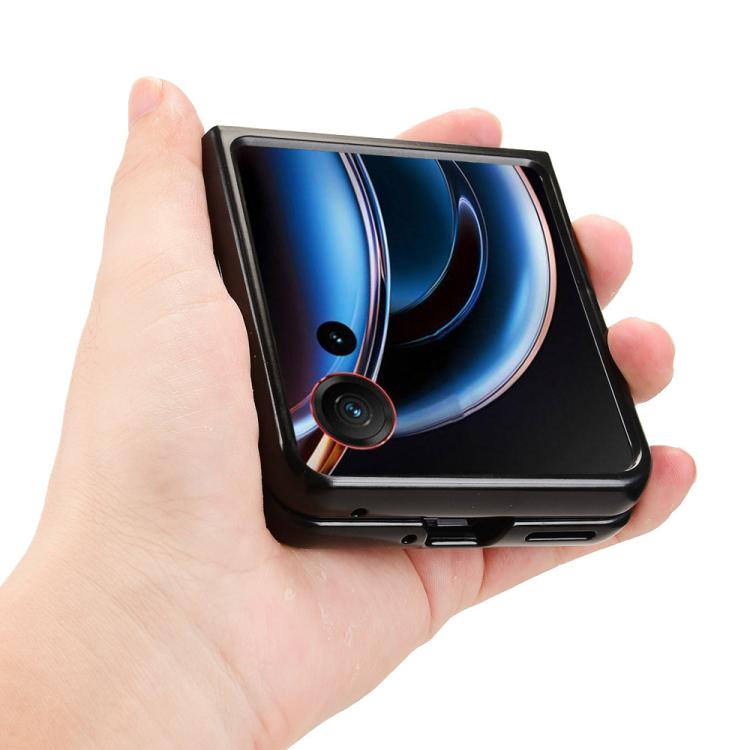 For ZTE nubia Flip3 Litchi Texture Back Cover Phone Case