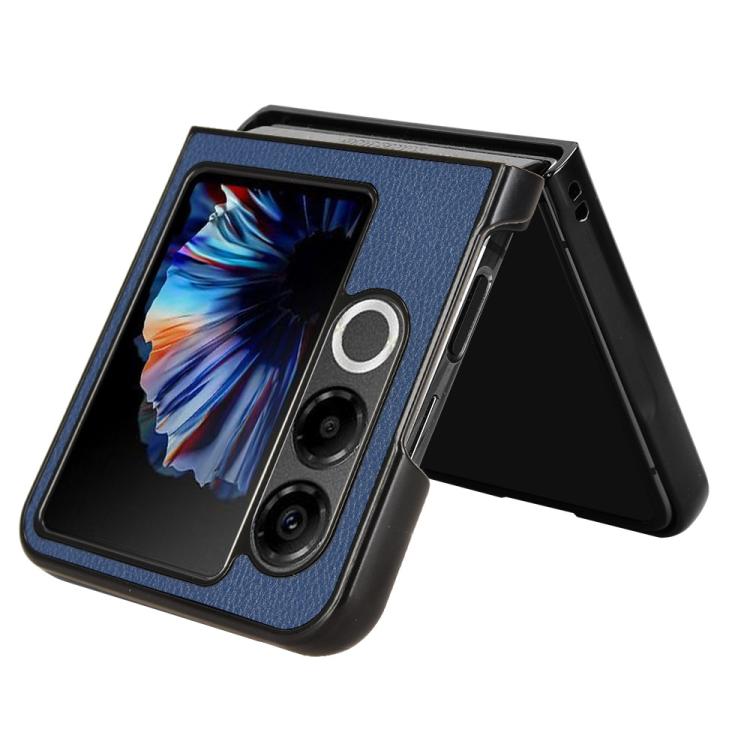For ZTE nubia Flip2 Litchi Texture Card Slots Back Cover Phone Case