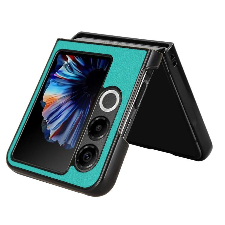 For ZTE nubia Flip2 Litchi Texture Card Slots Back Cover Phone Case