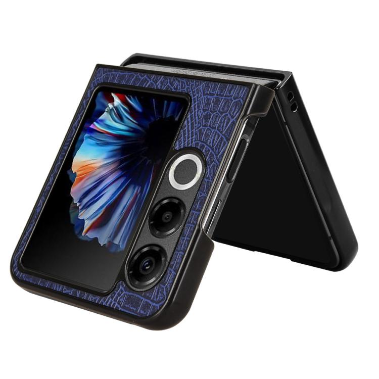 For ZTE nubia Flip2 / Libero Flip2 Crocodile Texture Back Cover Phone Case