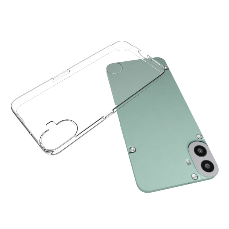 For Nothing CMF Phone 1 Waterproof Texture TPU Phone Case - Transparent