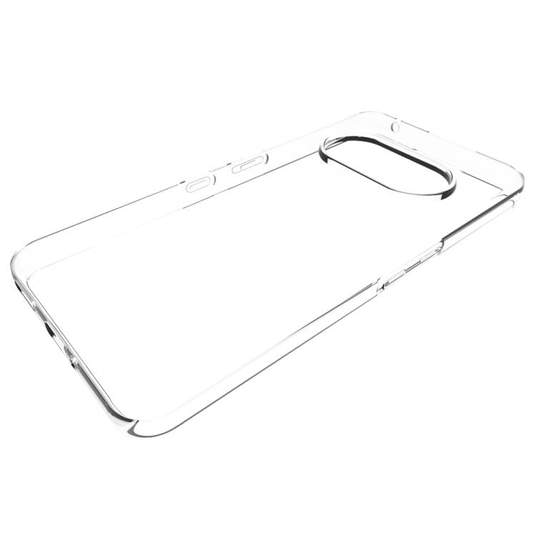 For Nothing Phone 3a Waterproof Texture TPU Phone Case - Transparent