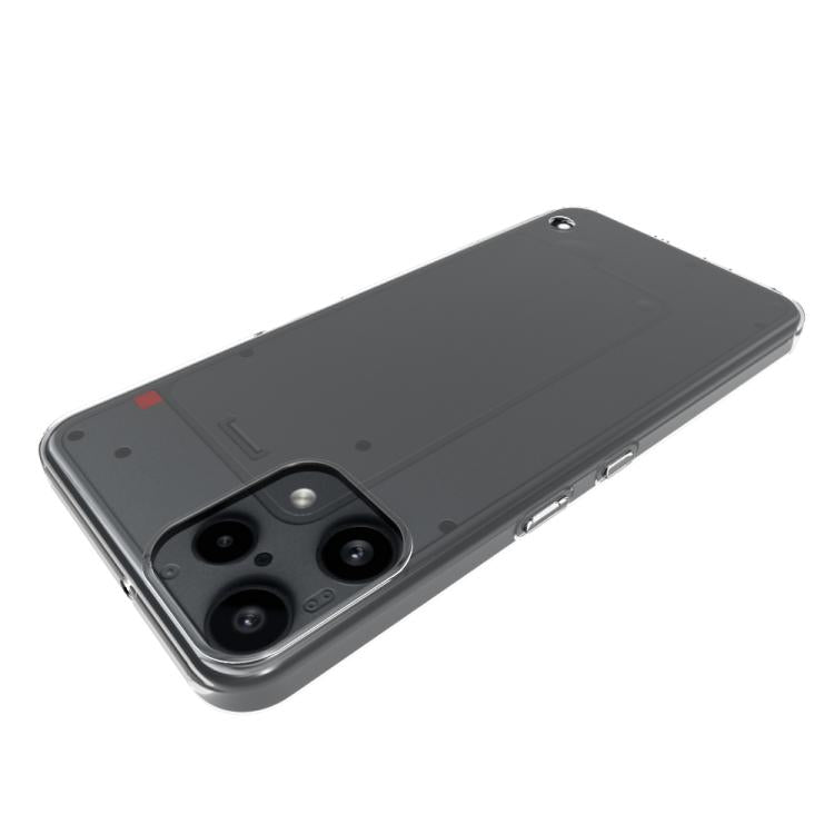 For Nothing Phone 3a Lite Waterproof Texture TPU Phone Case - Transparent
