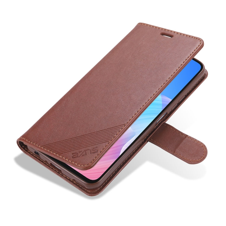 For Huawei Enjoy Z 5G AZNS Sheepskin Texture Horizontal Flip Leather Case with Holder & Card Slots & Wallet