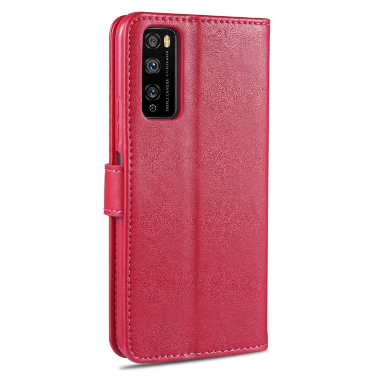 For Huawei Enjoy Z 5G AZNS Sheepskin Texture Horizontal Flip Leather Case with Holder & Card Slots & Wallet