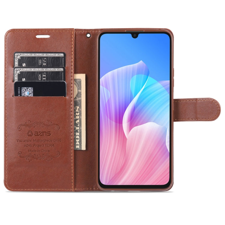 For Huawei Enjoy Z 5G AZNS Sheepskin Texture Horizontal Flip Leather Case with Holder & Card Slots & Wallet