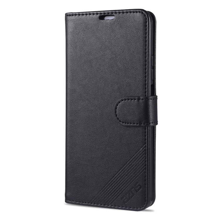 For Huawei Honor Play4 AZNS Sheepskin Texture Horizontal Flip Leather Case with Holder & Card Slots & Wallet