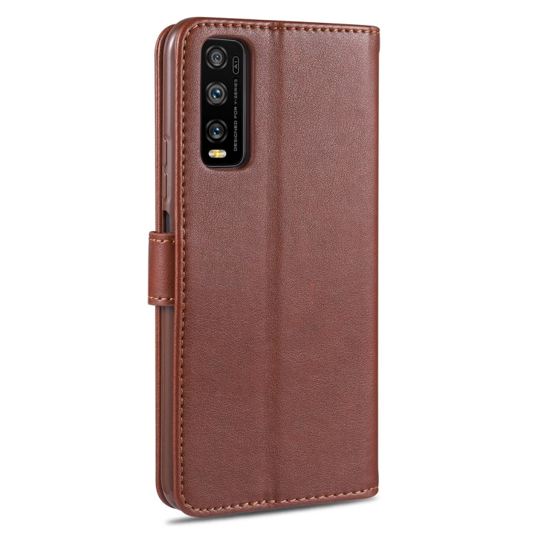 For Vivo Y70s / Y51s AZNS Sheepskin Texture Horizontal Flip Leather Case with Holder & Card Slots & Wallet