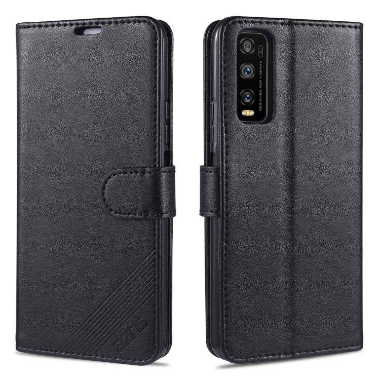 For Vivo Y70s / Y51s AZNS Sheepskin Texture Horizontal Flip Leather Case with Holder & Card Slots & Wallet