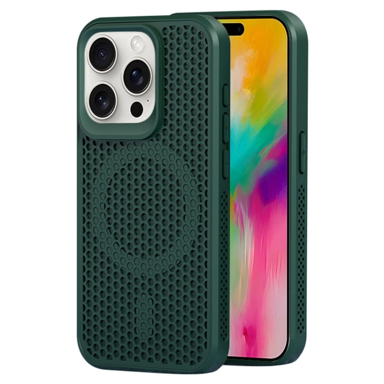 For iPhone 16 Pro MagSafe Magnetic Heat Dissipation Phone Case
