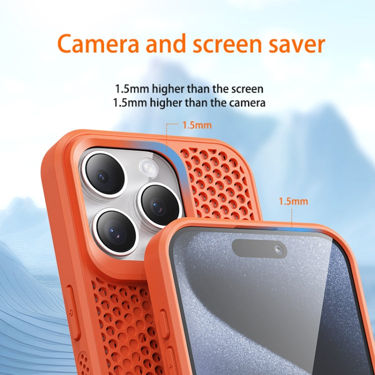 For iPhone 16 MagSafe Magnetic Heat Dissipation Phone Case