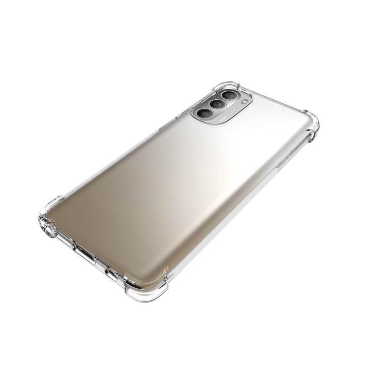 For Motorola Moto G Stylus 5G 2022 Shockproof Non-slip Thickening TPU Phone Case - Transparent