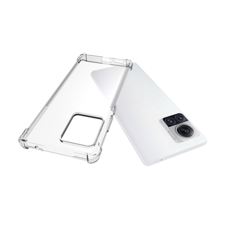 For Motorola Moto X30 Pro Shockproof Non-slip Thickening TPU Phone Case - Transparent