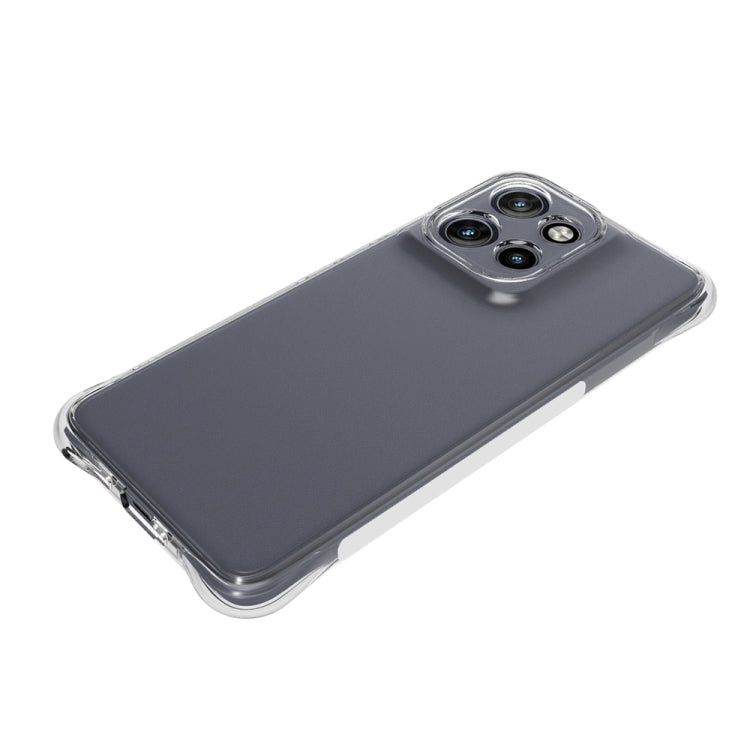 For Motorola Edge 50 Neo 5G Shockproof Non-slip Thickening TPU Phone Case - Transparent