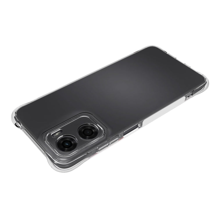 For Motorola Moto G05 4G Shockproof Non-slip Thickening TPU Phone Case - Transparent