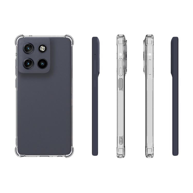 For Motorola Moto G Stylus 5G 2025 Shockproof Non-slip Thickening TPU Phone Case - Transparent