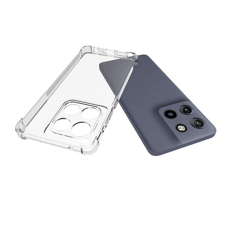 For Motorola Moto G Stylus 5G 2025 Shockproof Non-slip Thickening TPU Phone Case - Transparent